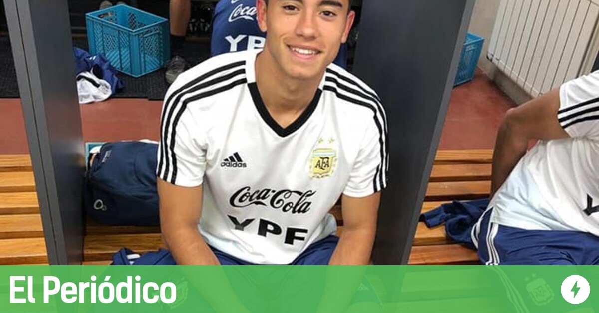 Lautaro Giaccone entrena con la Selección Argentina Sub-18 - El Periódico