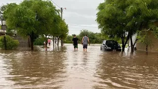 Ruta 17, al norte de Córdoba: corte total por inundación en gran parte de Obispo Trejo