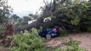 Una fuerte tormenta causó destrozos en el norte de Córdoba