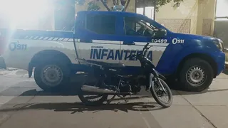 Secuestraron una moto por falta de medidas de seguridad